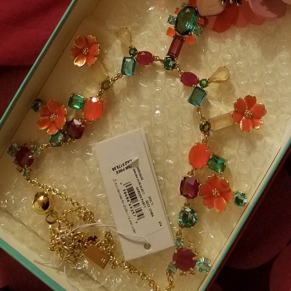 BNWT Kate Spade Garden Party Statement Necklace - Picture 3 of 3
